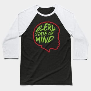 Blerd State of Mind - Female Baseball T-Shirt